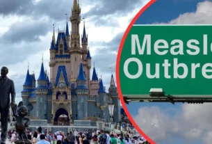 Was there a measles outbreak at Disneyland